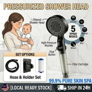 Cara Atasi Tekanan Air Rendah dan Air Kotor dengan Shower Head With Filter