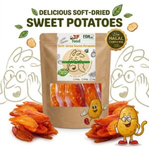 Soft-Dried Sweet Potatoes: Snek Sihat Tanpa Gula Tambahan?
