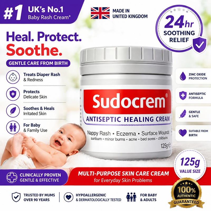 SUDOCREM Healing Cream: Adakah Ia Sesuai untuk Kulit Sensitif Anda?