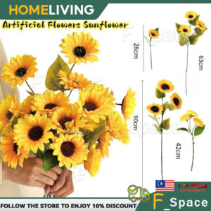 Sunflower Artificial Flower Bouquet: Pilihan Hiasan Segar Tanpa Perlu Penjagaan?