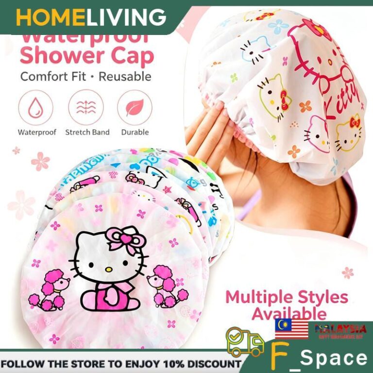 Topi Mandi Kartun: Cara Memilih Shower Cap yang Sesuai untuk Rambut Anda