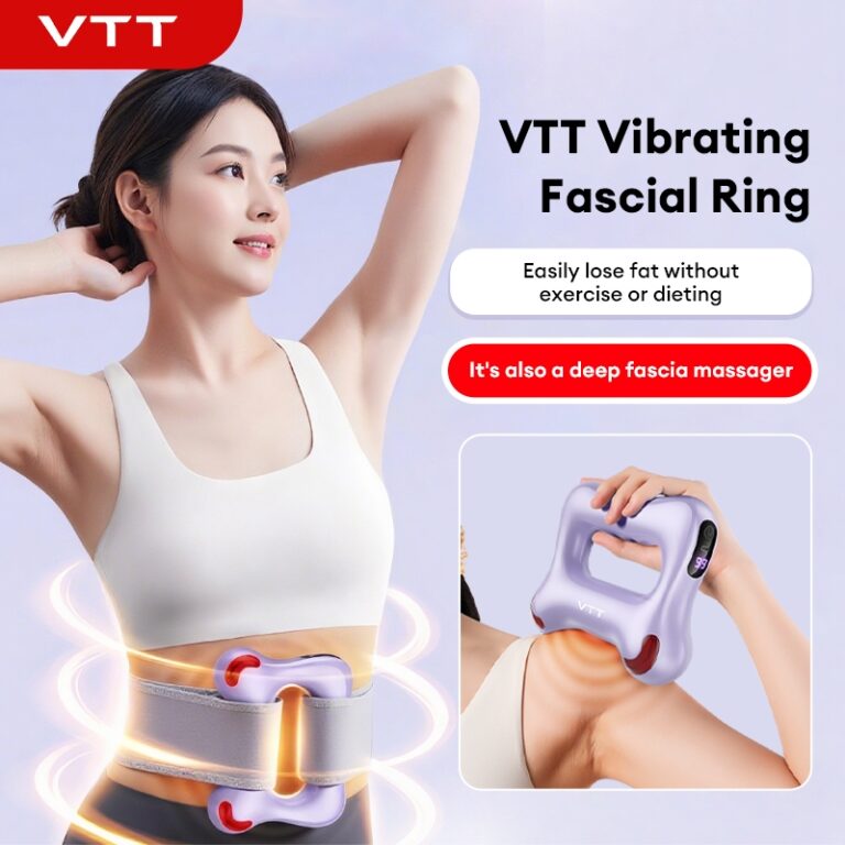 VTT Vibrating Fascial Massager Ring U8-D: Fungsi 99 Gear dan 6 Mod Urutan