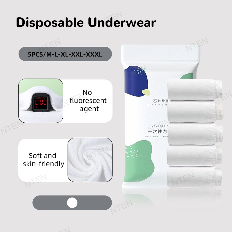 Women's Cotton Disposable Underwear: Pilihan Praktikal untuk Pengembara