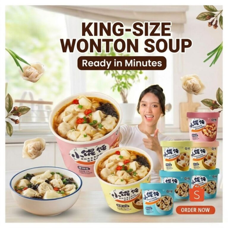 Wonton For The King: Pilihan Dumpling Udang Babi Premium untuk Hidangan Cepat di Rumah?