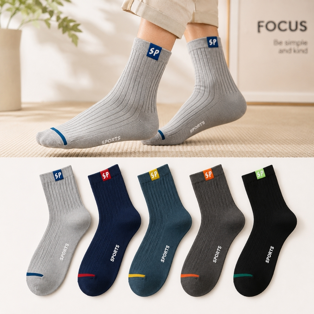 10 Pairs Stokin Viral, socks for men, outdoor socks, sports socks, comfortable and free size