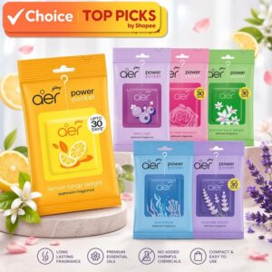 10g Godrej Aer Pocket Air Freshener Pilihan Segar Tandas Tanpa Rumit