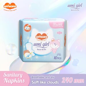 Unihope Umi Girl Sanitary Pad 240mm 10 Keping