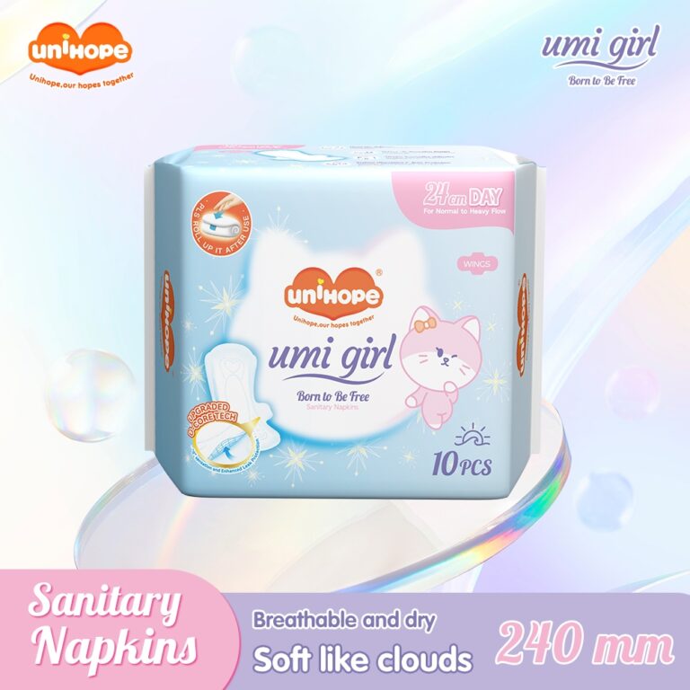 Unihope Umi Girl Sanitary Pad 240mm 10 Keping