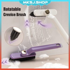 3 In 1 Crevice Cleaning Brush Bristle Gap Brushes Toilet Kitchen