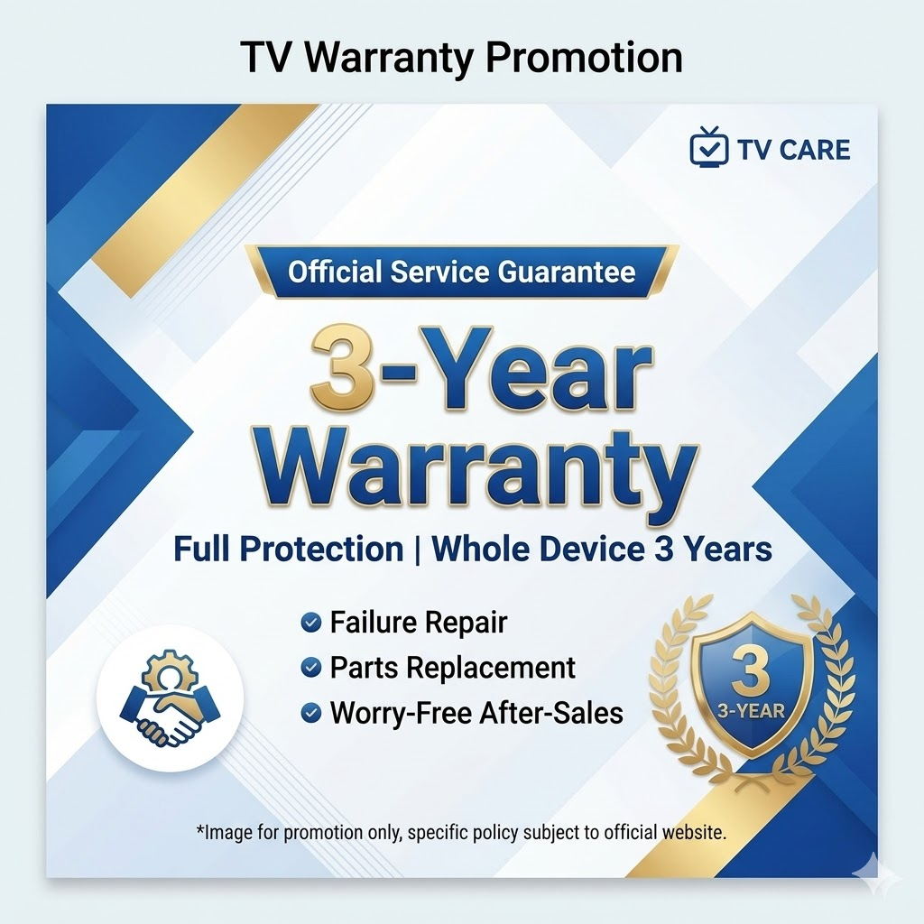 3-year Local Waranti. TV Sets Purchased From Our Store Will Be Given For Free
