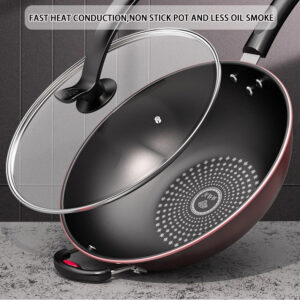 Kuali 32CM/34CM Non Stick Pan Composite Diamond Coating