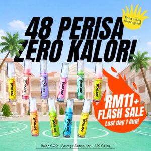 Adakah ZeroCal Sweetener Fruity Flavor Pilihan Terbaik Pengganti Gula Anda?