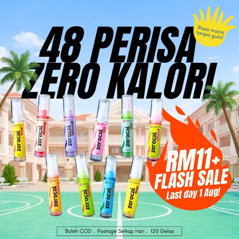 Adakah ZeroCal Sweetener Fruity Flavor Pilihan Terbaik Pengganti Gula Anda?