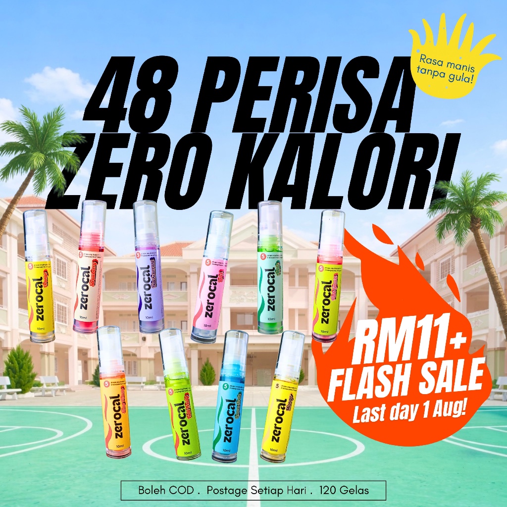 Adakah ZeroCal Sweetener Fruity Flavor Pilihan Terbaik Pengganti Gula Anda?