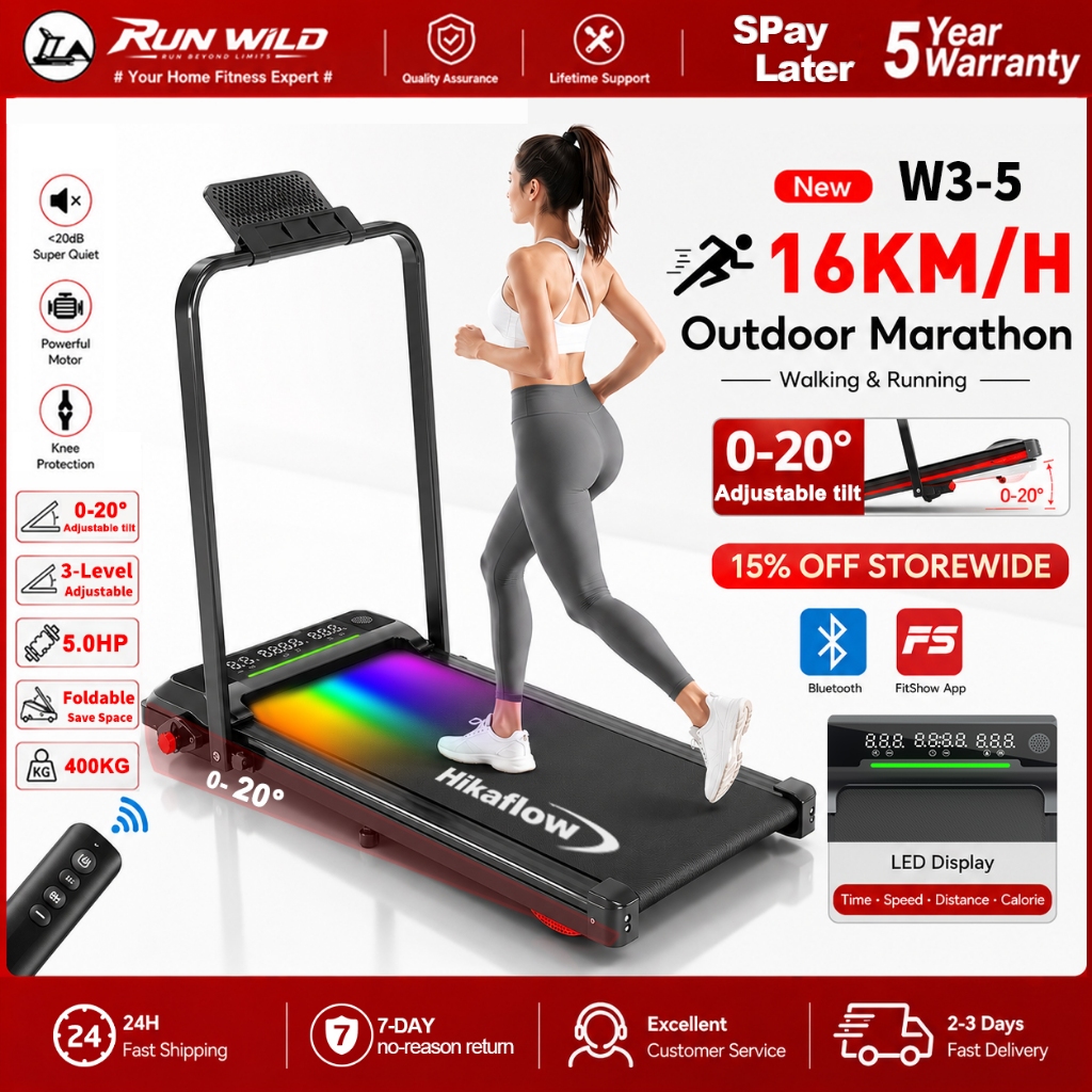 Adakah Treadmill Lipat 5.0HP 1-16KM Sesuai untuk Senaman Rumah?