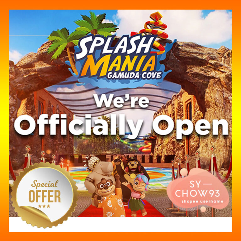 SplashMania Gamuda Cove Waterpark Admission Tickets: Apa yang Perlu Anda Tahu
