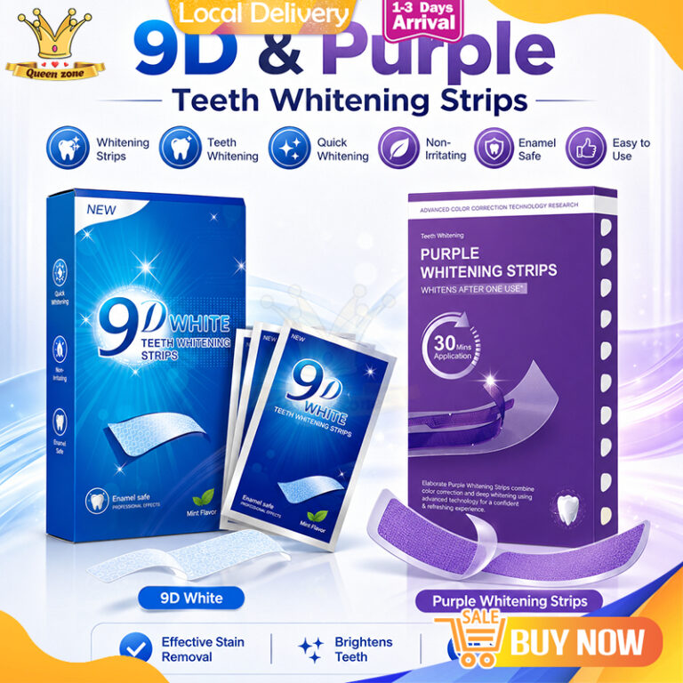 5D/9D Teeth Whitening Strips, Cara Mudah Jaga Penampilan Gigi