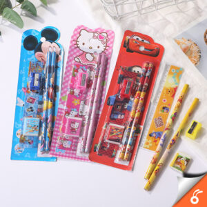 Semakan 6218 STATIONERY PENCIL SET: Apa yang Anda Dapat?