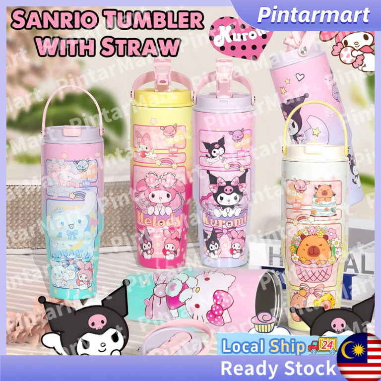 Sanrio Kuromi Tumbler Tahan Sejuk: Pilihan Botol Air 890ML untuk Kegunaan Harian?