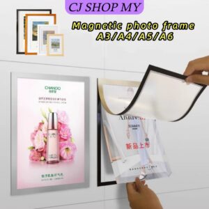 A3 A4 A5 A6 Magnetic Frame Display Board: Pilihan Mudah Paparan Dinding