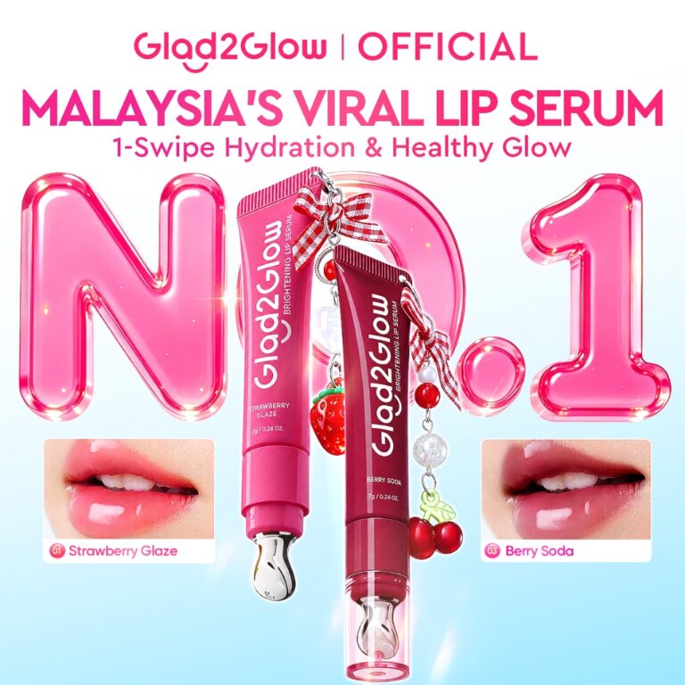 Adakah Glad2Glow Brightening Lip Serum Sesuai untuk Bibir Gelap?