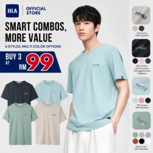 Adakah HLA Cool Feeling Short Sleeve T-Shirt Pilihan Sesuai untuk Cuaca Panas?