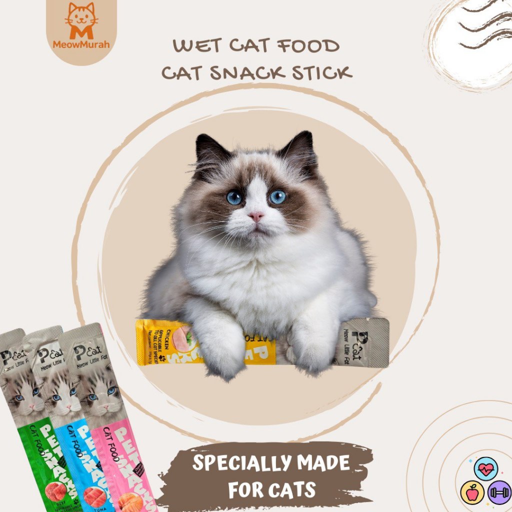 Adakah Jajan Kucing Stick Ini Selamat Serta Sesuai Bantu Si Comel Kurang Minum Air