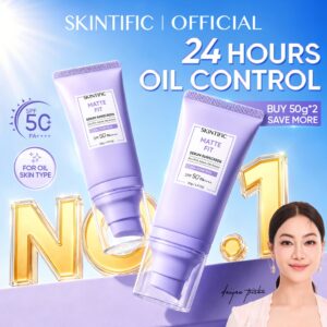 Adakah [NO.1] SKINTIFIC Matte Fit Serum Sunscreen SPF50+PA++++UV Protection Pilihan Tepat untuk Kawalan Minyak?