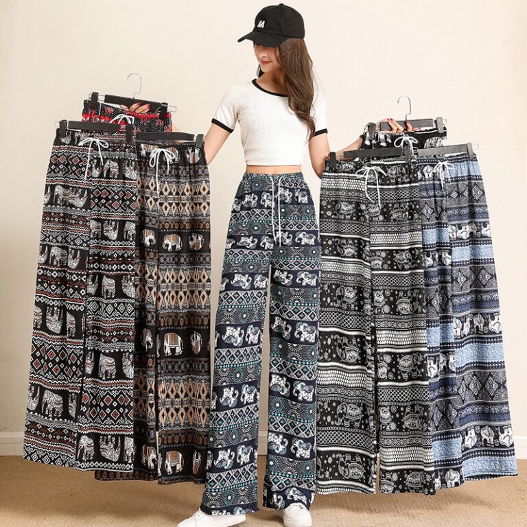 Adakah Thailand Batik Elephant Long Pant loose seluar tidur baju Pilihan Sesuai untuk Kegunaan Harian Anda?