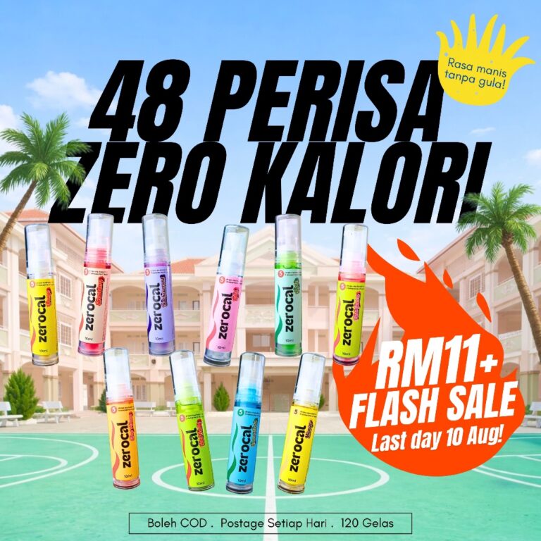Adakah ZeroCal Sweetener Fruity Flavor Pilihan Terbaik Pengganti Gula Anda?