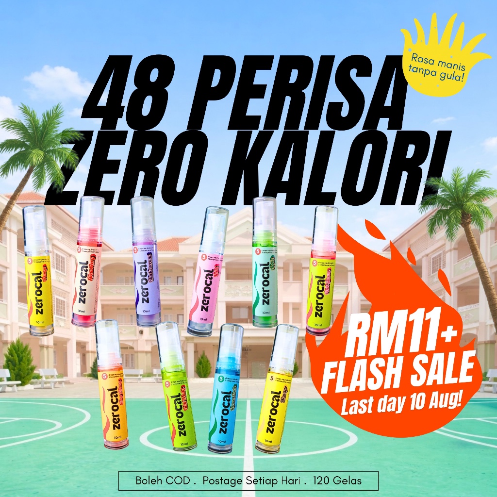 Adakah ZeroCal Sweetener Fruity Flavor Pilihan Terbaik Pengganti Gula Anda?