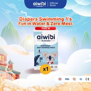 Aiwibi Baby Swimming Diapers Pants untuk Aktiviti Renang Bayi
