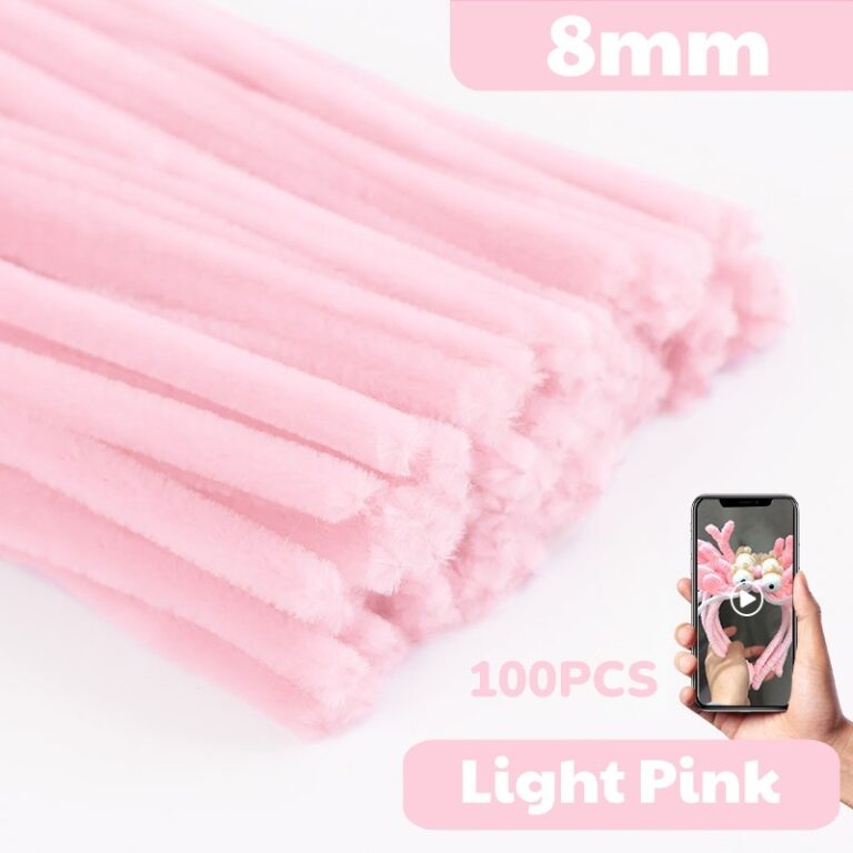 Analisis Ciri dan Kegunaan Chenille Stems Wire Pipe Cleaners untuk Kraf DIY