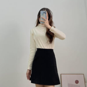 Analisis Ciri Miho House Long-Sleeve Rabbit Fur Thermal Jacket Wanita