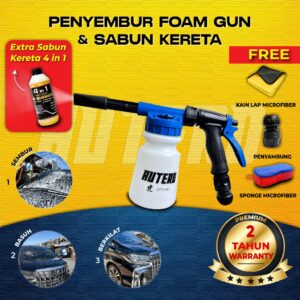 Set Cuci Kereta AUTERO 1L: Berbaloi Guna Sendiri di Rumah?