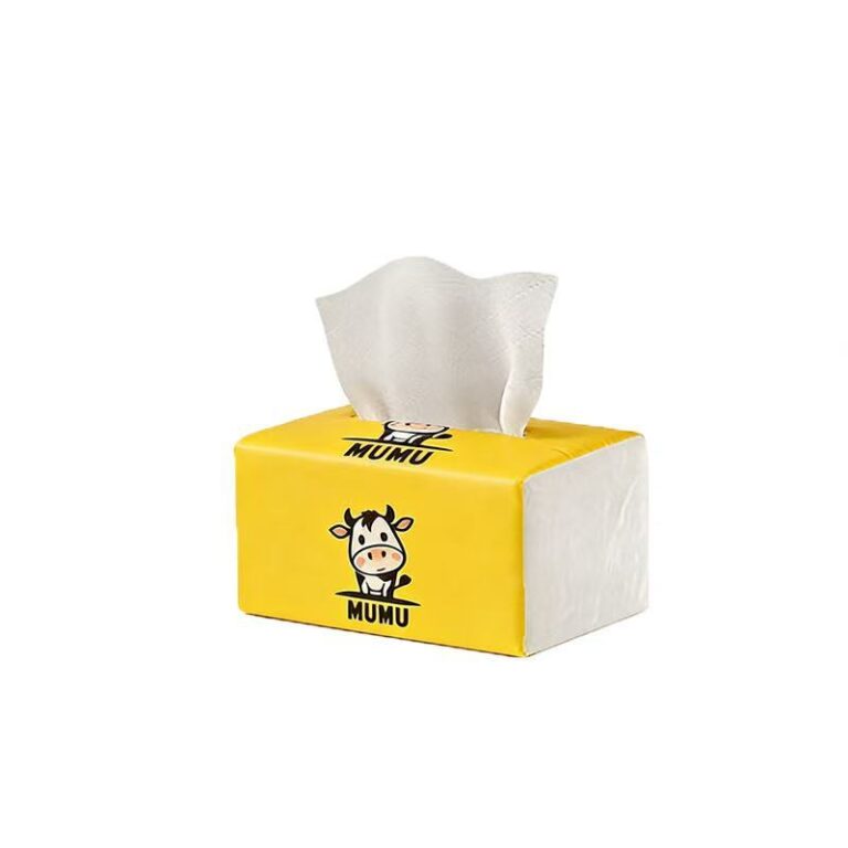 Bamboo Tissue Soft 300pcs Non-Fluorescent Facial Tissue