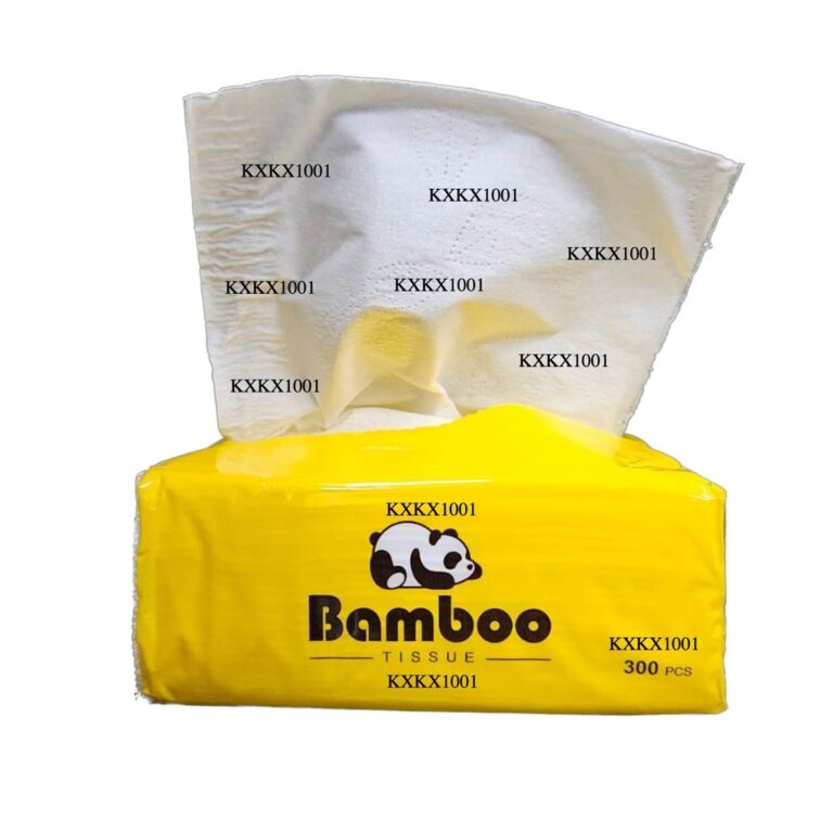 Bamboo Tissue /Tisu/Tissue Soft Facial Tisu 300pcs Non-Fluorescent