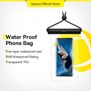 Baseus Water Proof Phone Bag Compatible For iPhone 12