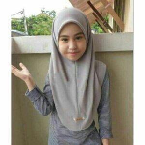 BAWAL TAYA BEADS Budak (PINLESS) Pilihan Tudung Selesa untuk Kanak-Kanak