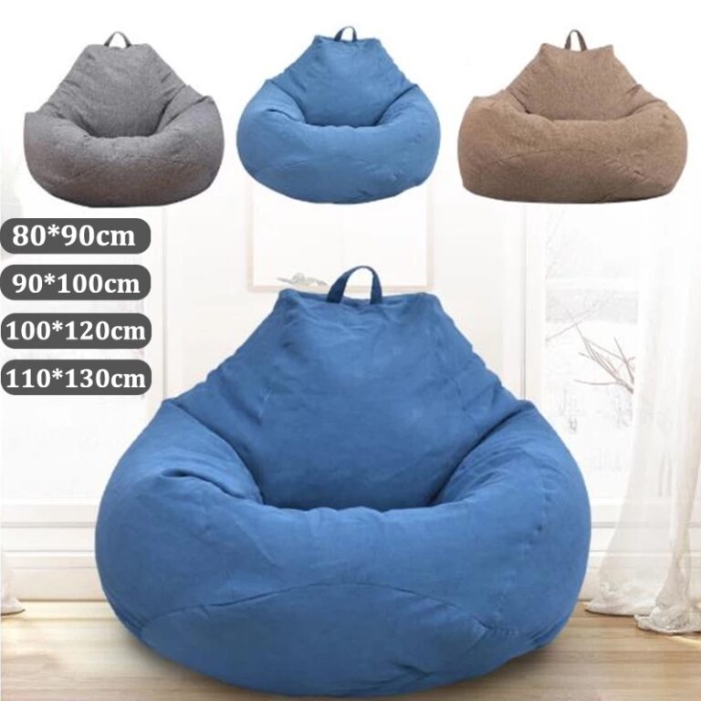 Bean Bag Lazy Sofa: Panduan Saiz, Pilihan Warna dan Cara Isi Sendiri