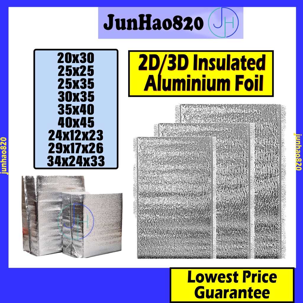 BORONG Insulation Bag Aluminum Foil: Pilihan Beg Penebat Haba untuk Makanan dan Susu