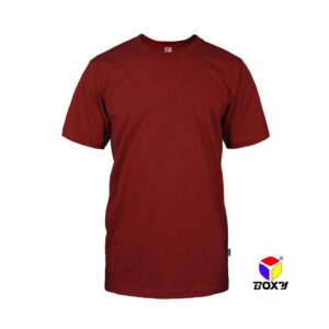 Boxy Baju Microfiber Unisex Dri Fit Leher Bulat Lengan Pendek Sesuai untuk Sukan dan Santai