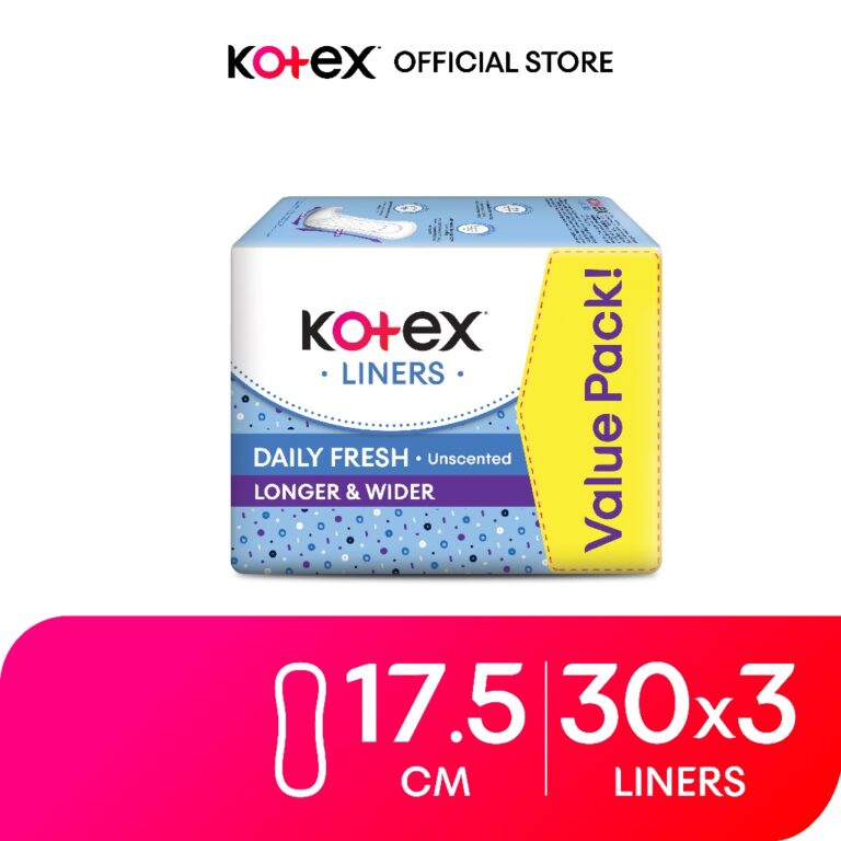 [Bundle Of 3] Kotex Panty Liners Longer dan Wider Unscented 30 Pcs: Adakah Sesuai untuk Kegunaan Harian?