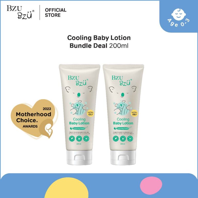 BZU BZU Cooling Baby Lotion Bundle Deal (200 ml): Bahan dan Perkara Perlu Disemak