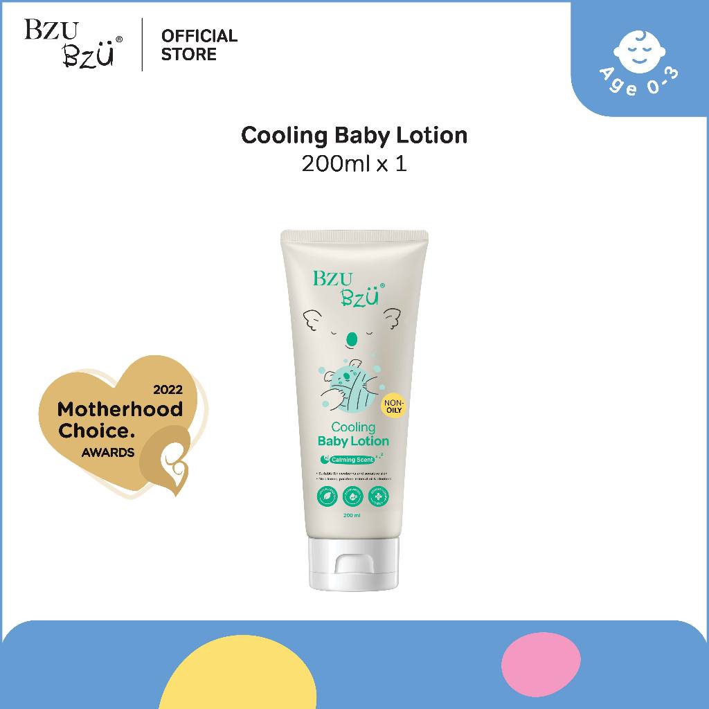 BZU Cooling Baby Lotion Bundle Deal (200ml) Pilihan Terbaik Kulit Sensitif