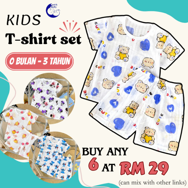 Set Baju Bayi CantikBaby Newborn Hingga 2 Tahun untuk Pakaian Harian