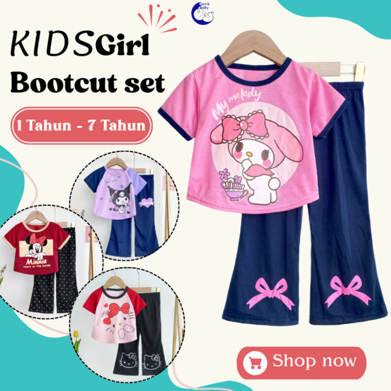Panduan Saiz CantikBaby Crop Top dan Bootcut: Sesuai untuk Anak Anda?