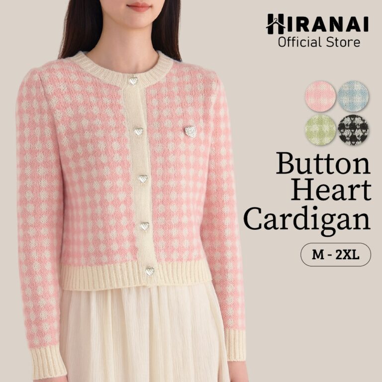 Cardigan Knitwear Woman: Pilihan Stail Korean Style Lengan Panjang