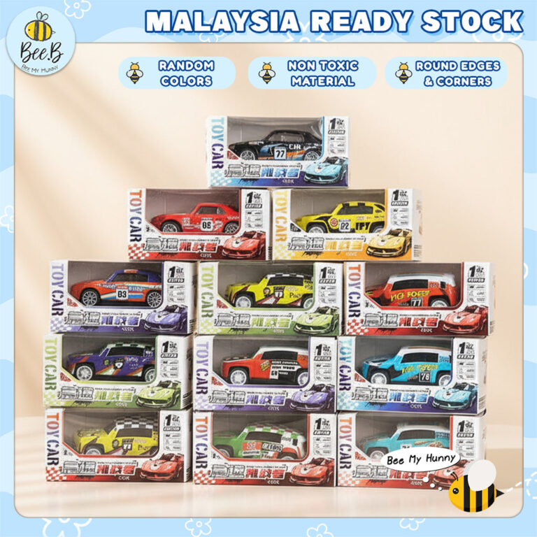 Cartoon Color Alloy Mini Pull Back Car Toys