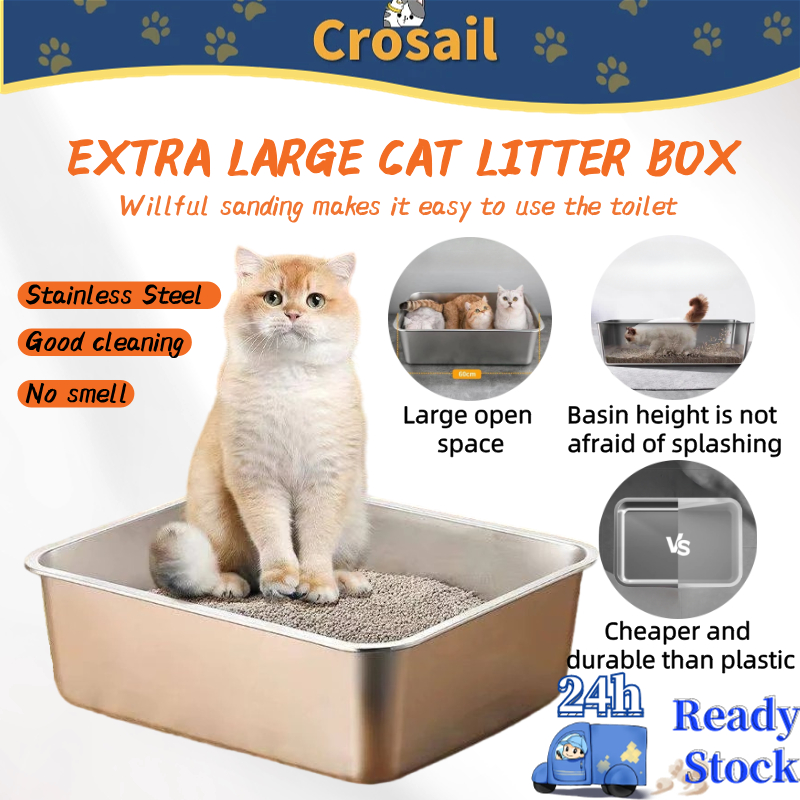Cat Litter Box Stainless Steel Extra Large: Adakah Sesuai untuk Kucing Anda?